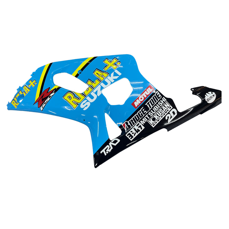 Fairings 2001-2003 Suzuki GSXR 750 Blå Svart Rizla Racing Generisk