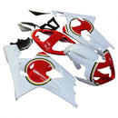 Fairings 2004-2005 Suzuki GSXR 600 750 White & Red Lucky Strike generisk