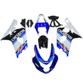 Para GSXR 600/750 2004-2005 Corpo Guarnição Azul ABS Kit de Plástico Moldado por Injeção Genérico