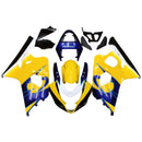 Fairings 2004-2005 Suzuki GSXR 600 750 Gul Blå Corona GSXR Generisk