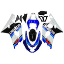 Para GSXR 600/750 2004-2005 Corpo Guarnição Azul ABS Kit de Plástico Moldado por Injeção Genérico