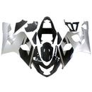 Fairings 2004-2005 Suzuki GSXR 600 750 Sort Sølv GSXR Generisk