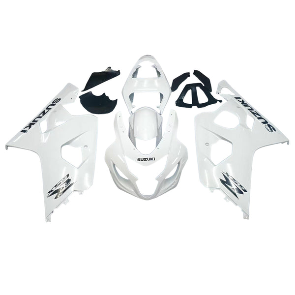 Fairings 2004-2005 Suzuki GSXR 600 750 White Metallic GSXR Generic