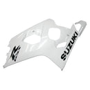 Carenagens 2004-2005 Suzuki GSXR 600 750 Branco Metálico GSXR Racing Genérico