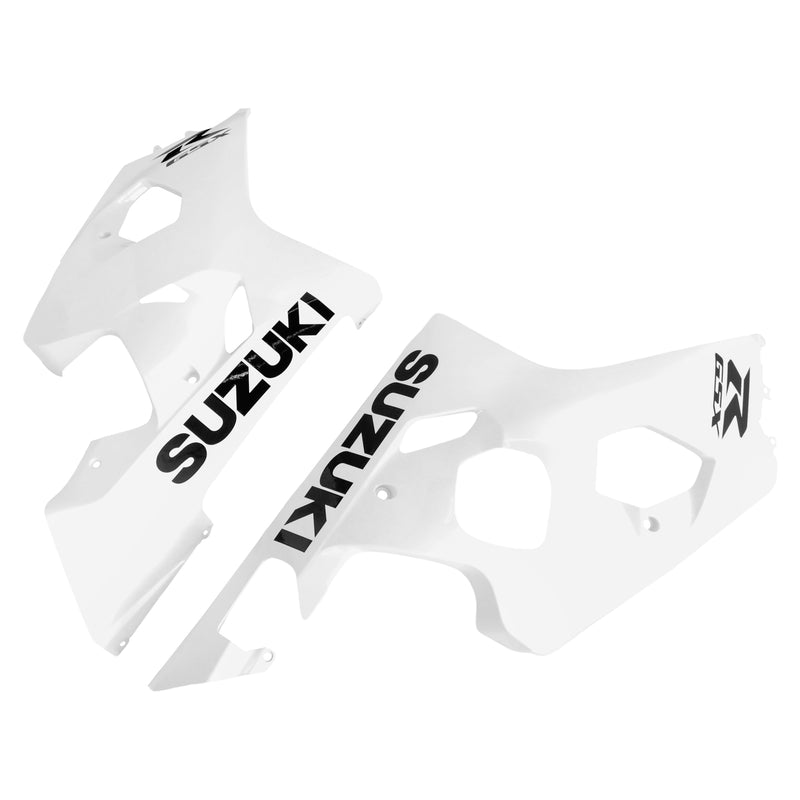 Carenados 2004-2005 Suzuki GSXR 600 750 Blanco Metálico GSXR Genérico