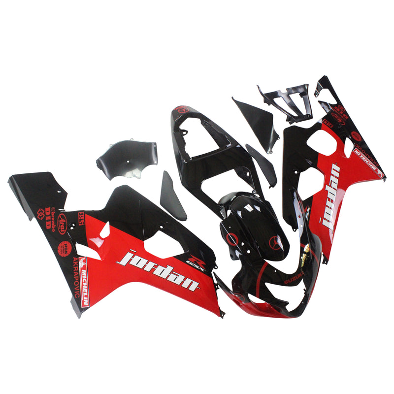 Suzuki GSXR 600/750 2004-2005 kåpa set kaross ABS