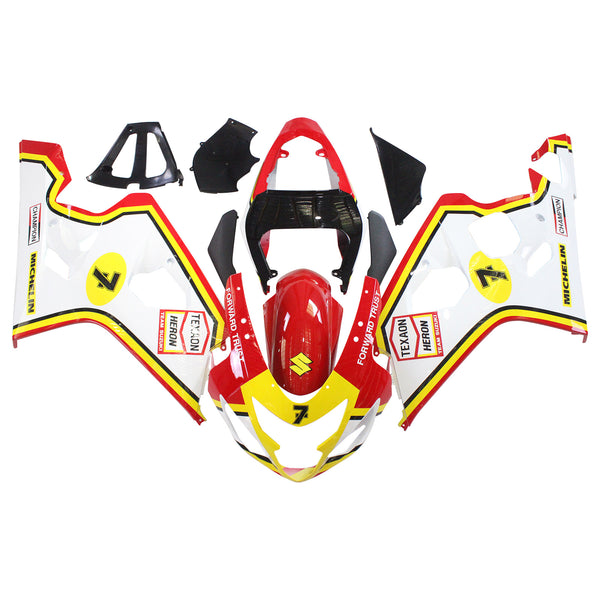 Suzuki GSXR 600/750 2004-2005 Verkleidungsset Karosserie Kunststoff ABS