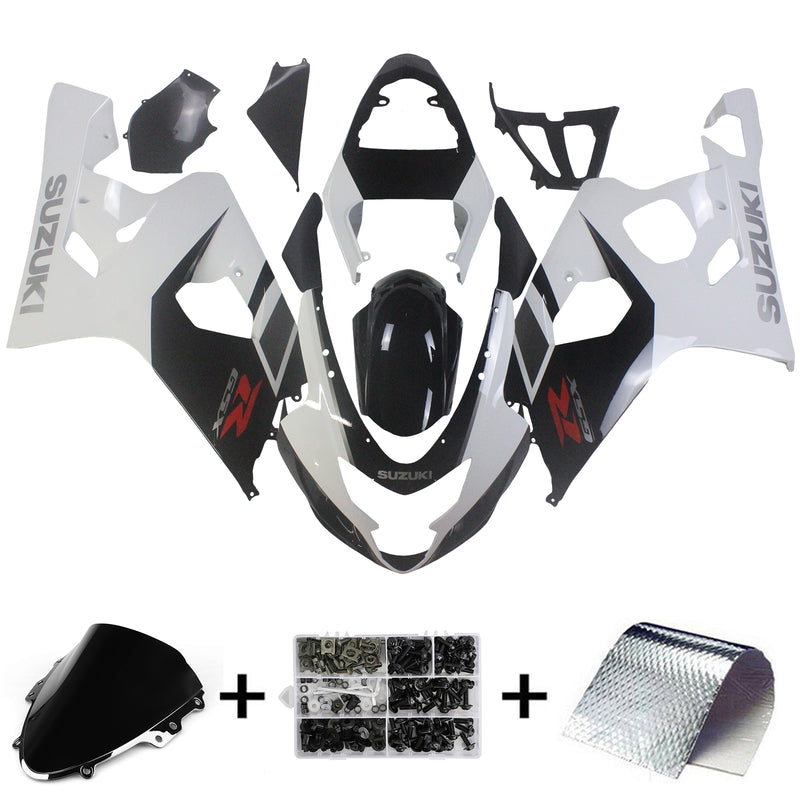 Conjunto de carenagem Suzuki GSXR 600/750 2004-2005 corpo plástico ABS