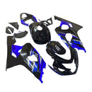 2004-2005 Suzuki GSXR 600/750 K4 Formsprutad kåpa Set Body Plast ABS
