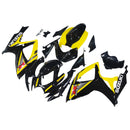 Fairings 2006-2007 Suzuki GSXR 600 750 Black & Yellow GSXR Racing Generic
