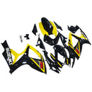 Fairings 2006-2007 Suzuki GSXR 600 750 Black & Yellow GSXR Racing Generic