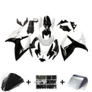 Fairings 2006-2007 Suzuki GSXR 600 750 Sort & hvid GSXR Generisk