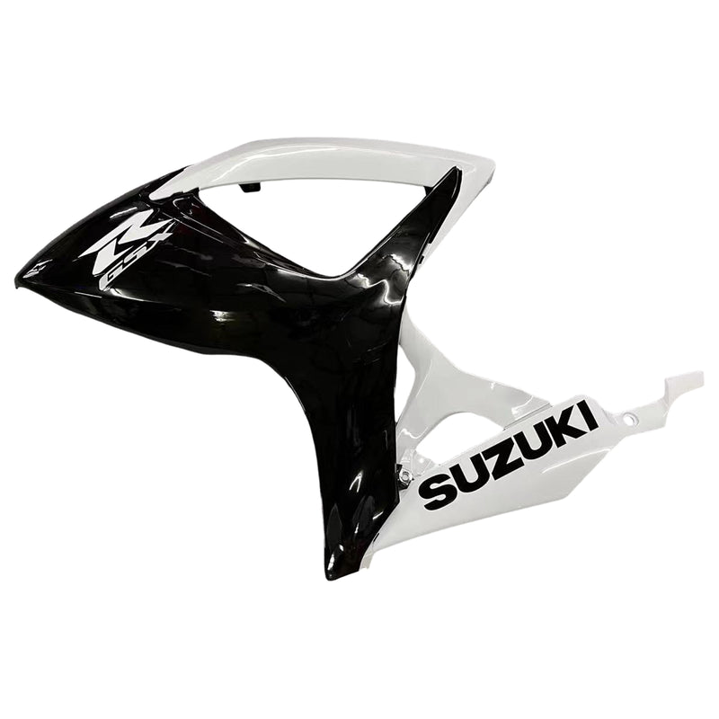 Carenagens 2006-2007 Suzuki GSXR 600 750 Preto e Branco GSXR Genérico