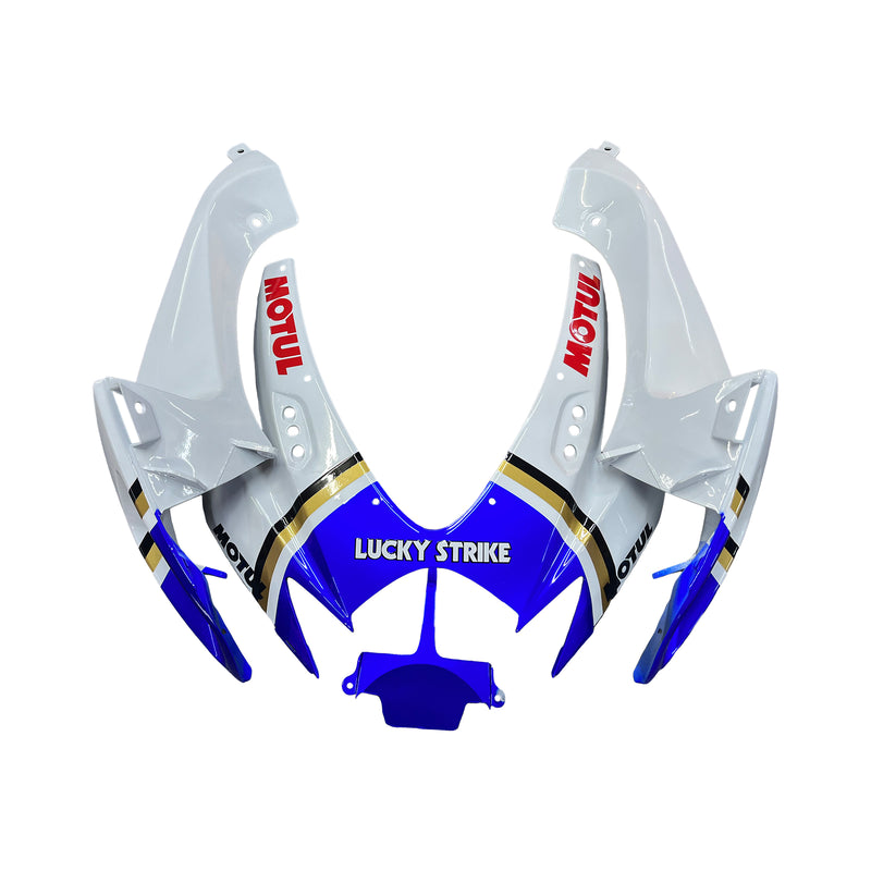 Fairings 2006-2007 Suzuki GSXR 600 750 Hvit Blå Lucky Strike Racing Generisk