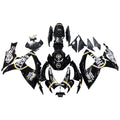 Para GSXR 600/750 2006-2007 Painel Corporal Preto ABS Kit de Plástico Moldado por Injeção Genérico