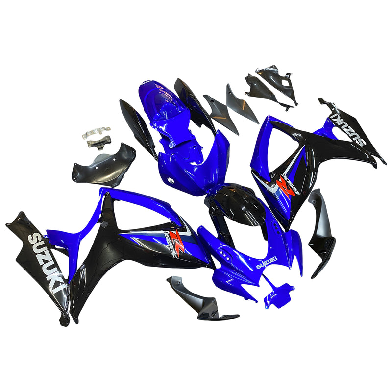 2006-2007 K6 Suzuki GSXR 600/750 injeksjonskinnesett karosseri plast