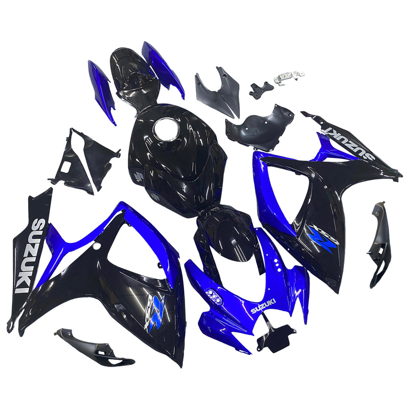 2006-2007 K6 Suzuki GSXR 600/750 Kit de carenagem de injeção de corpo de plástico