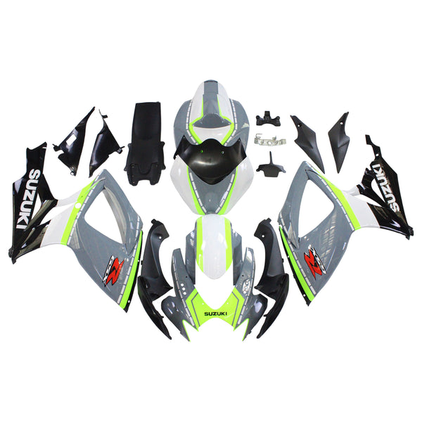 2006-2007 K6 Suzuki GSXR 600/750 Kit de carenagem de injeção de corpo de plástico