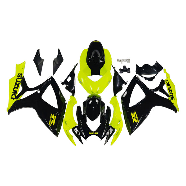 2006-2007 K6 Suzuki GSXR 600/750 injeksjonskinnesett karosseri plast