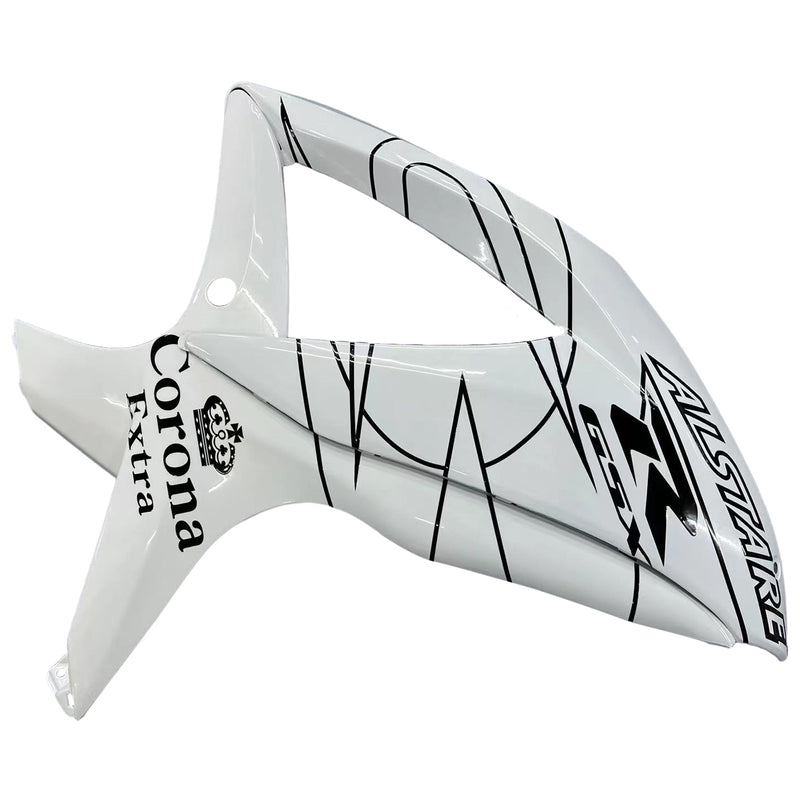 Carenagens 2008-2010 Suzuki GSXR 600 750 Branco Alstare Corona Racing Generic