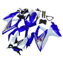 Kapotáž 2008-2010 Suzuki GSXR 600 750 bílá &amp; Blue GSXR Racing Generic