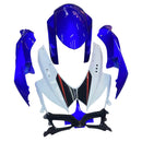 Kapotáž 2008-2010 Suzuki GSXR 600 750 bílá &amp; Blue GSXR Racing Generic