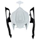 Fairings 2008-2010 Suzuki GSXR 600 750 Sølv Hvid GSXR Generisk