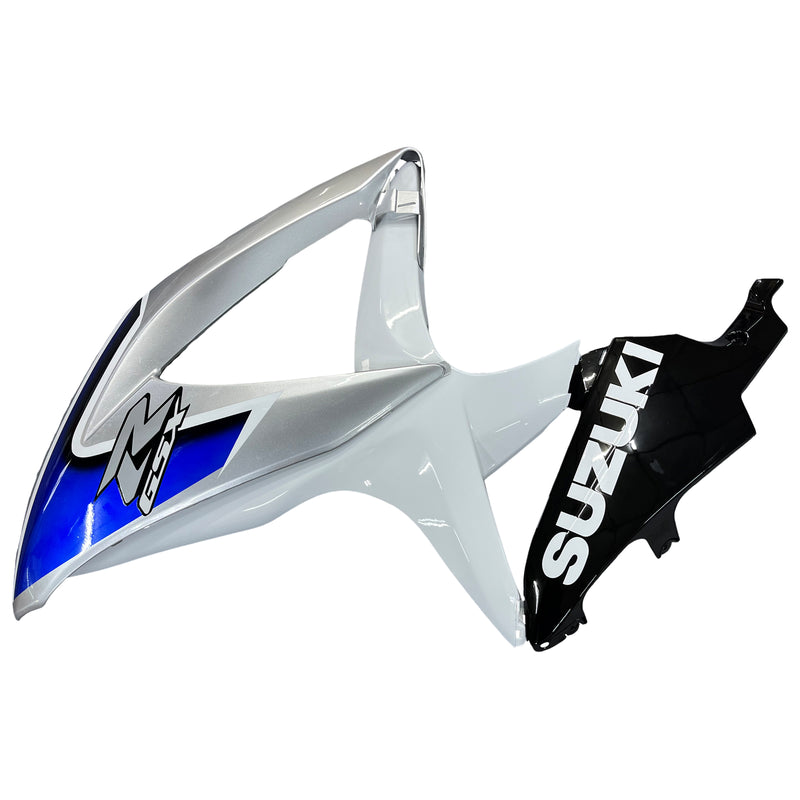 Fairings 2008-2010 Suzuki GSXR 600 750 Silver White GSXR Racing Generic