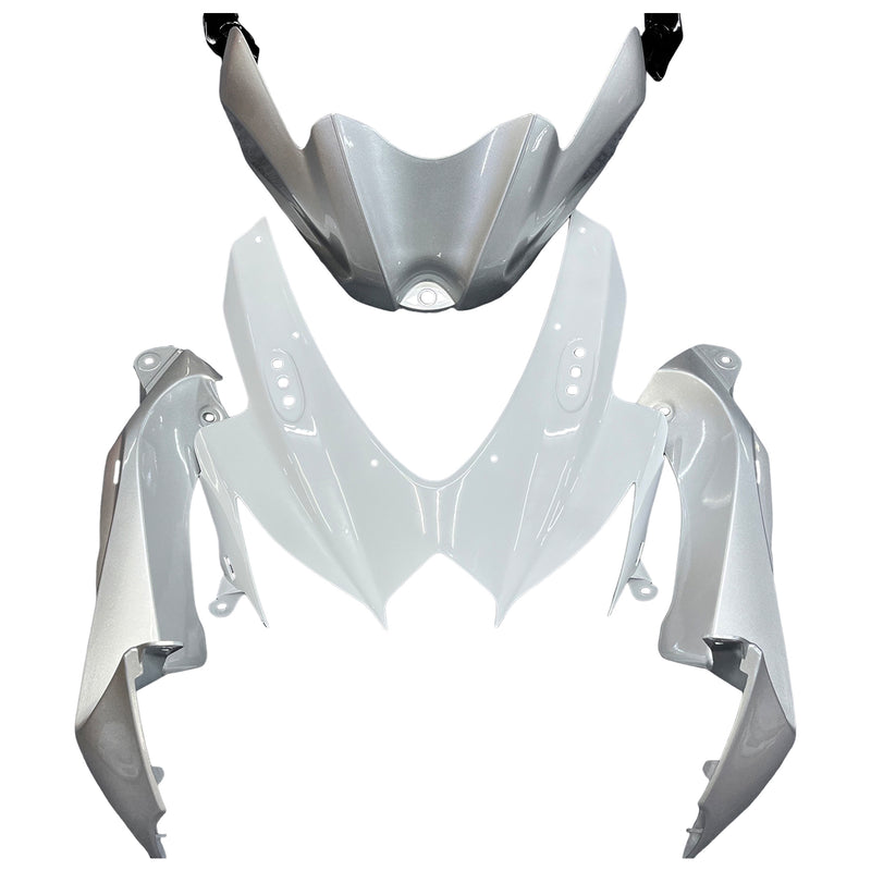 Fairings 2008-2010 Suzuki GSXR 600 750 Silver White GSXR Generic