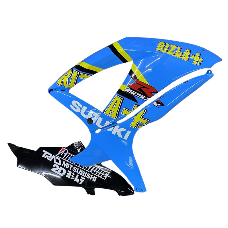 Carenagens 2008-2010 Suzuki GSXR 600 750 Azul Rizla Genérico