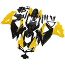 Fairings 2008-20 10Suzuki GSXR 600 750 Sort & Gul GSXR Generisk