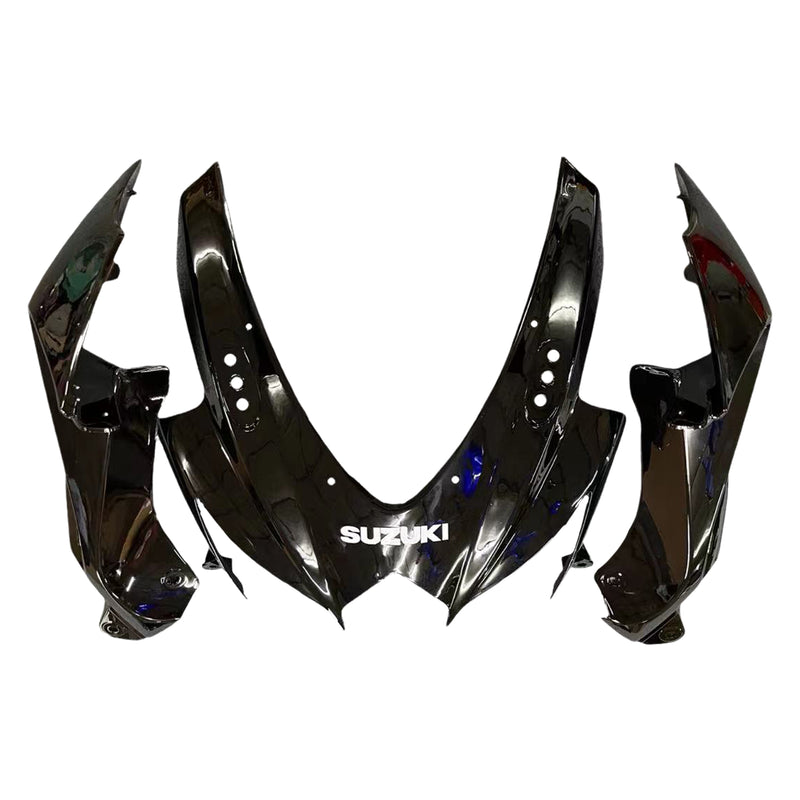 Fairings 2008-2010 Suzuki GSXR 600 750 All Black Suzuki Racing Generic