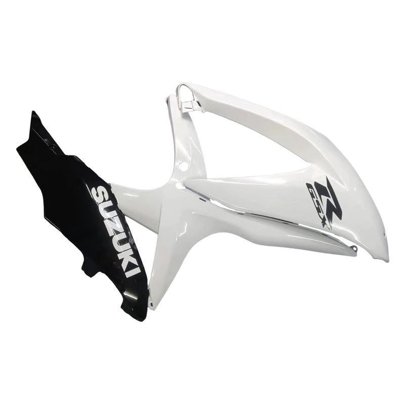 Carenagens 2008-2010 Suzuki GSXR 600 750 Branco Preto GSXR Racing Genérico