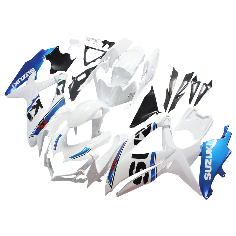 Suzuki GSXR 600/750 2008-2010 kåpa set kropp plast ABS K8