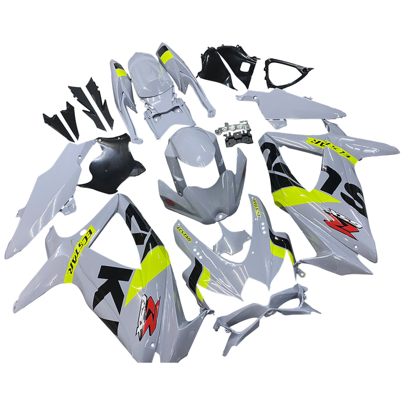 Amotopart Suzuki GSXR 600/750 2008-2010 K8 kåpesett Body Plastic ABS