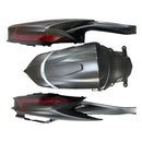 2008–2010 Suzuki GSXR 600/750 K8 Einspritzverkleidungs-Set, Karosserie, Kunststoff, ABS