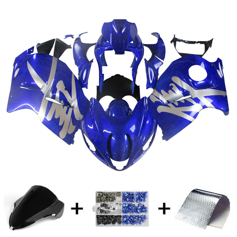 Suzuki Hayabusa GSXR1300 1999-2007 Kit de carenado de inyección Cuerpo Plástico ABS