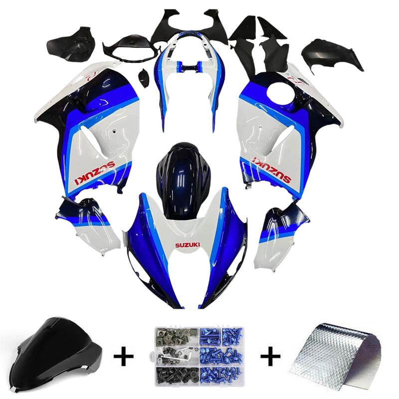 SUZUKI HAYABUSA GSXR1300 1999-2007 KIT DE CARENAGEM CORPO PLÁSTICO ABS