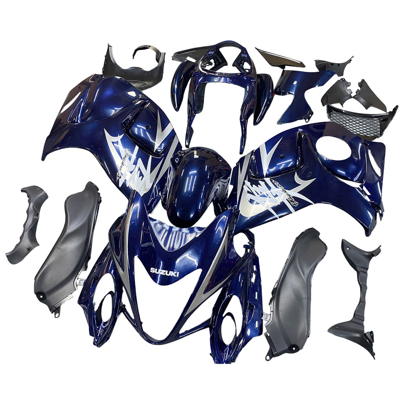 Verkleidungen 2008-2020 Suzuki GSX 1300 Hayabusa Blue Dark Metallic Hayabusa Racing Generic