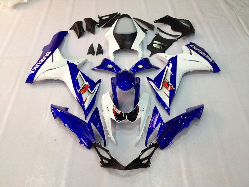 För GSXR 600/750 (2011-2023) K11 Body Panel ABS Formsprutningssats Generic