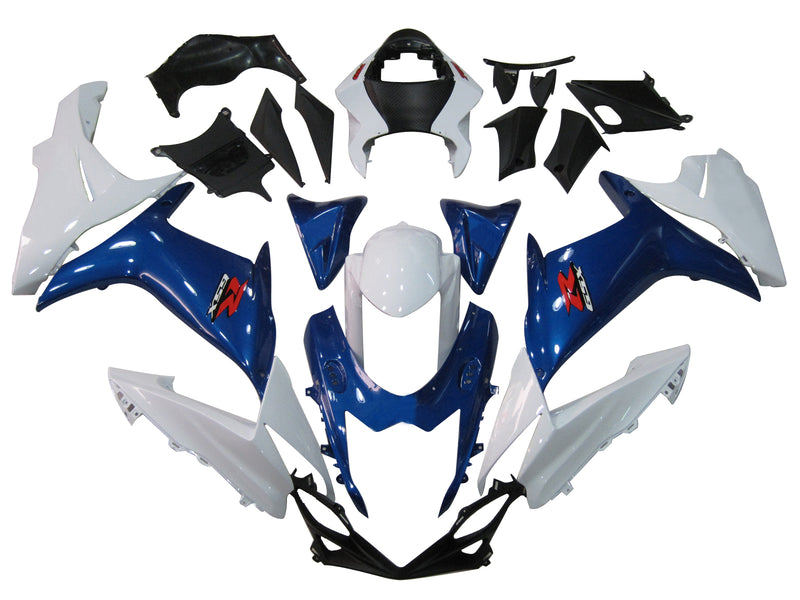 För GSXR 600/750 (2011-2023) K11 Body Panel ABS Formsprutningssats Generic