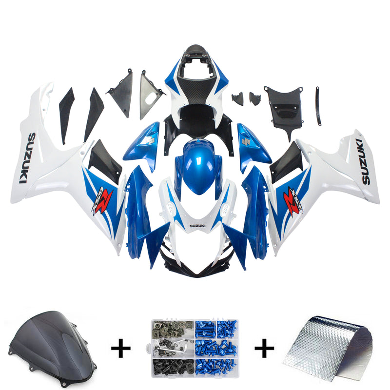 Suzuki GSXR 600/750 2011-2023 K11 kåpesett karosseri plast ABS