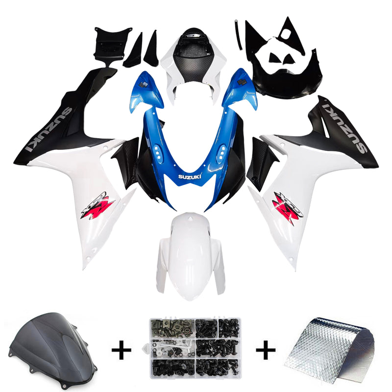 Suzuki GSXR 600/750 2011-2023 K11 kåpa set kropp plast ABS