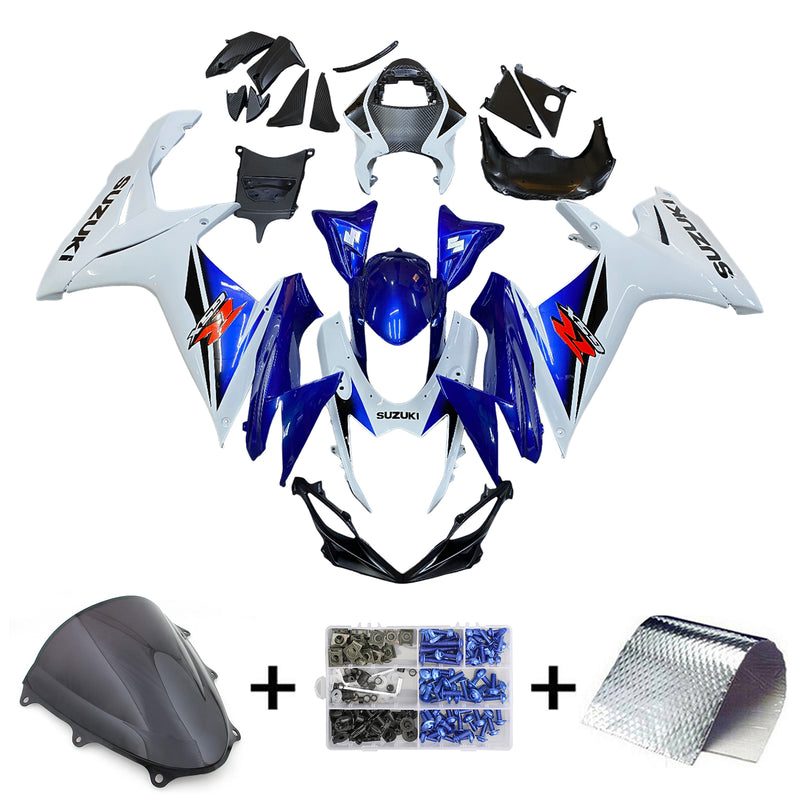 2011-2023 Suzuki GSXR 600/750 K11 Einspritzverkleidungs-Kit Karosserie Kunststoff ABS