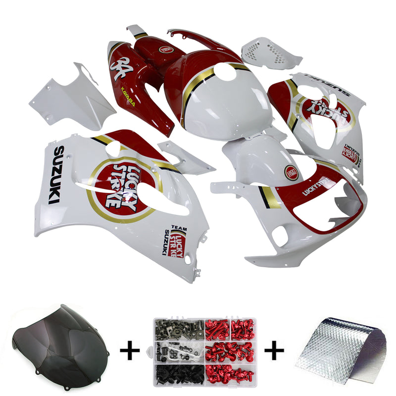 Amotopart Suzuki GSXR600 1996-2000 GSXR750 1996-1999 Fairing Set Body