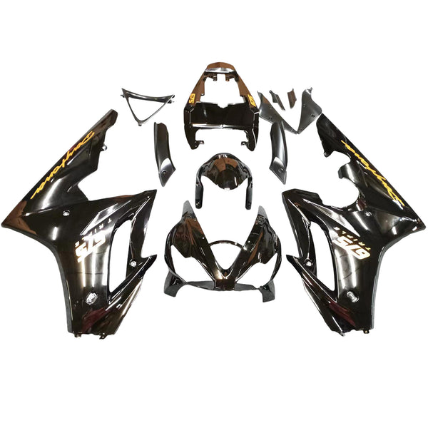 Passar Triumph Daytona 675 2006-2008 Black Body Panel ABS Formsprutning 5# Generic