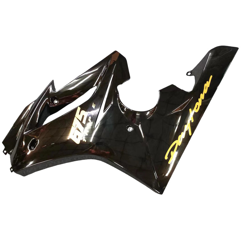 Pasuje do Triumph Daytona 675 2006-2008 Czarny panel nadwozia Formowanie wtryskowe ABS 5