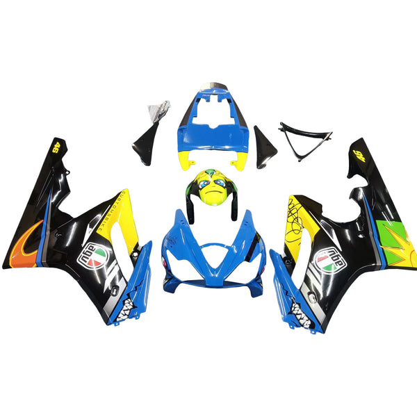 Amotopart Triumph Daytona 675 2006-2008 kåpa Set Body Plast ABS