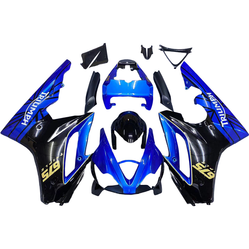 Amotopart Triumph Daytona 675 2006-2008 kåpesett Body Plastic ABS