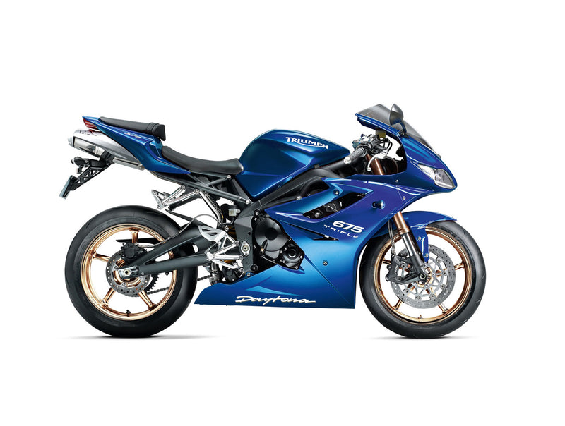 Carenagens 2009-2012 Triumph Daytona 675 Blue Daytona Generic